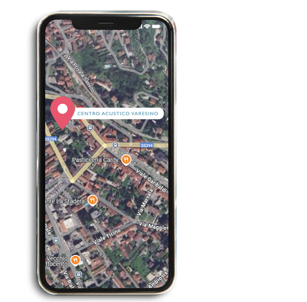 Centro acustico varesino mappa dove siamo